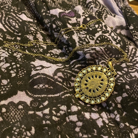 Handmade boho necklace. - Picture 3 of 3
